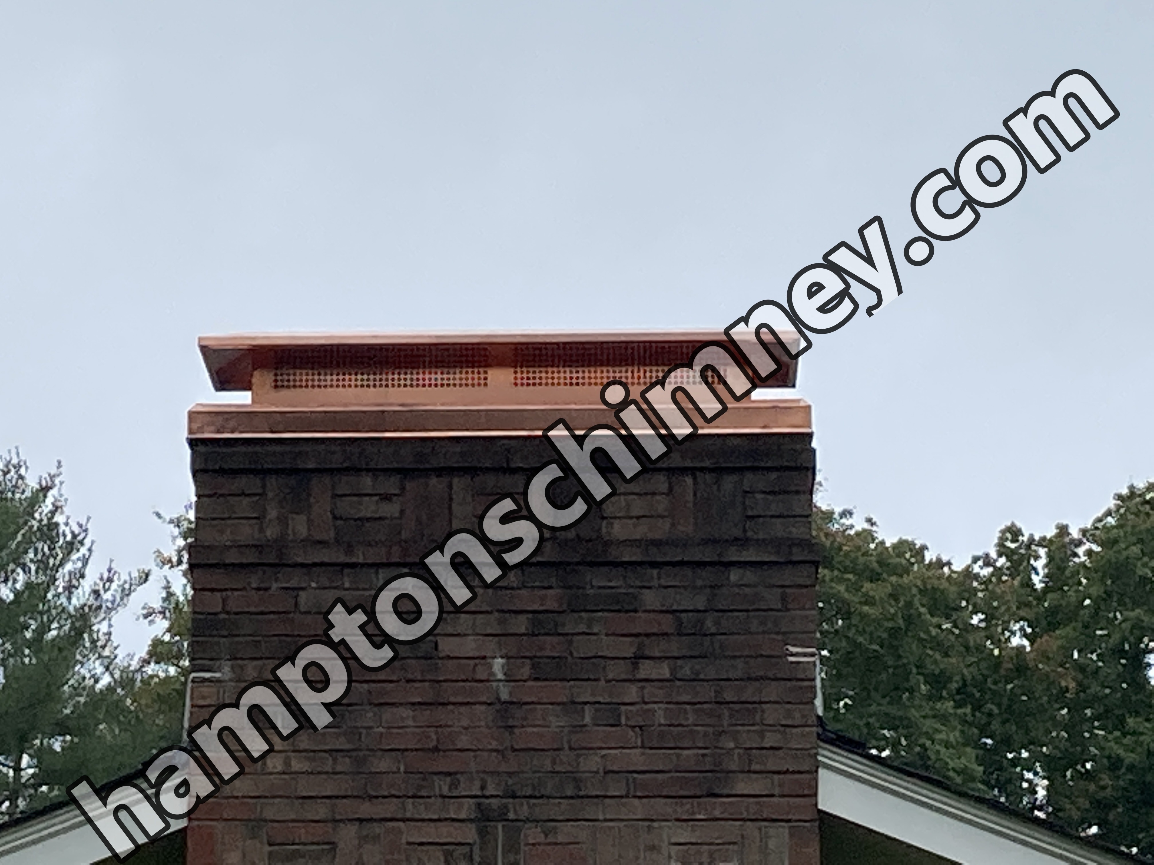 Chimney crown repair and sealing in The Hamptons, NY